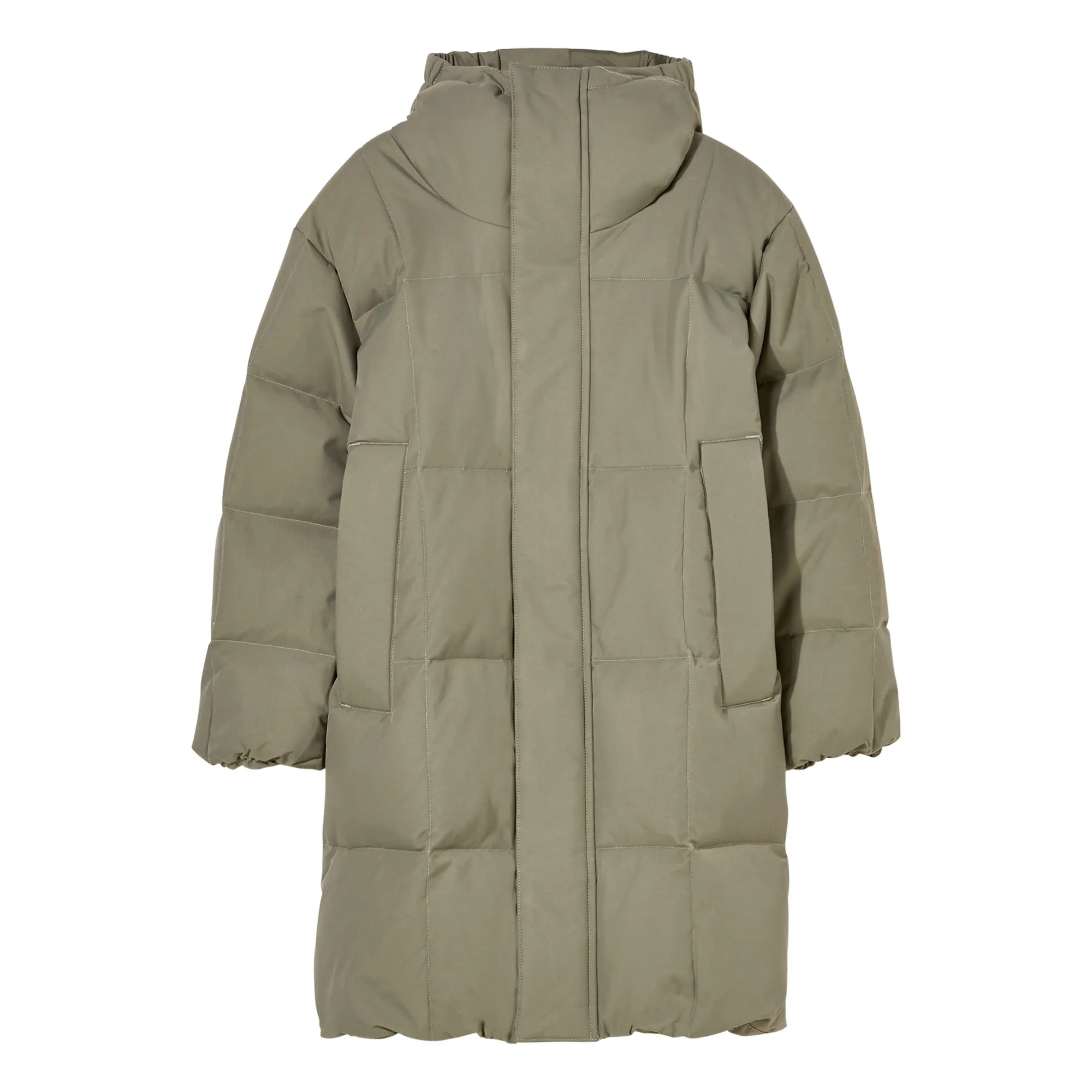 Finger In The Nose Khaki Snowlong Long Down Jacket