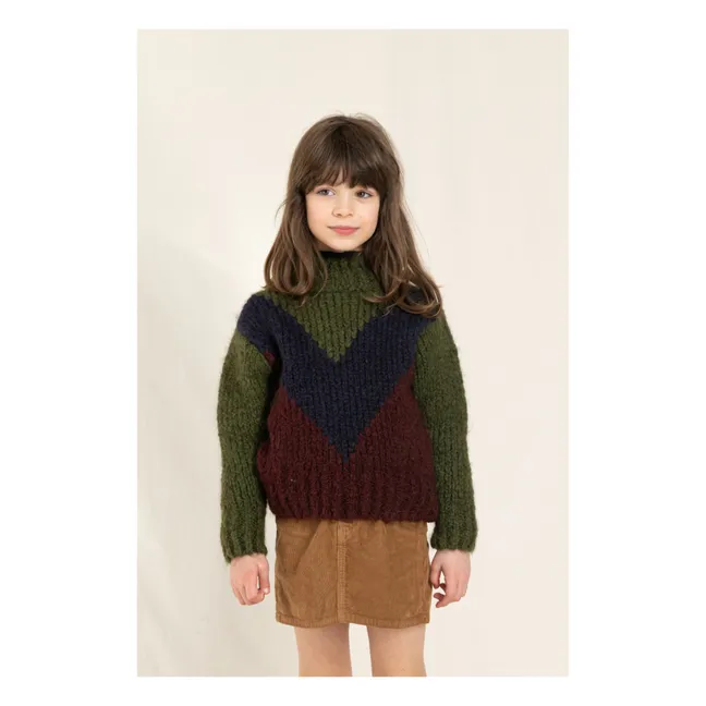 Vanity Mohair Jumper | Khaki