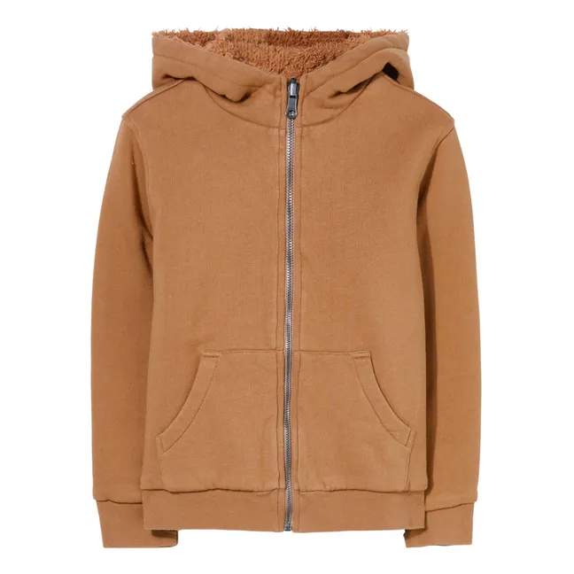 Sudadera con capucha reversible Hooper | Camel