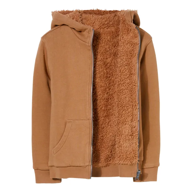 Sudadera con capucha reversible Hooper | Camel