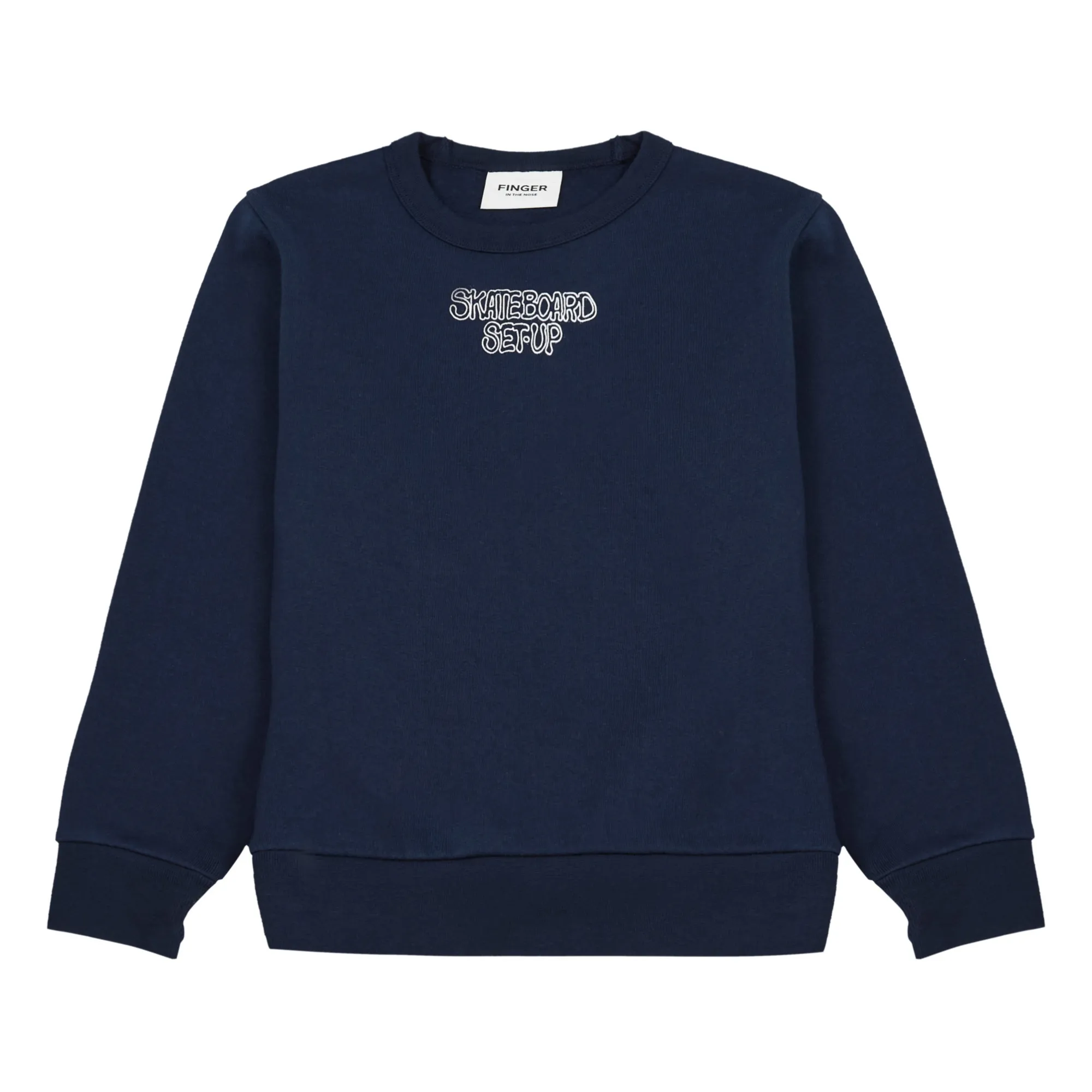 Finger In The Nose Navy Blue Brian Sweatshirt