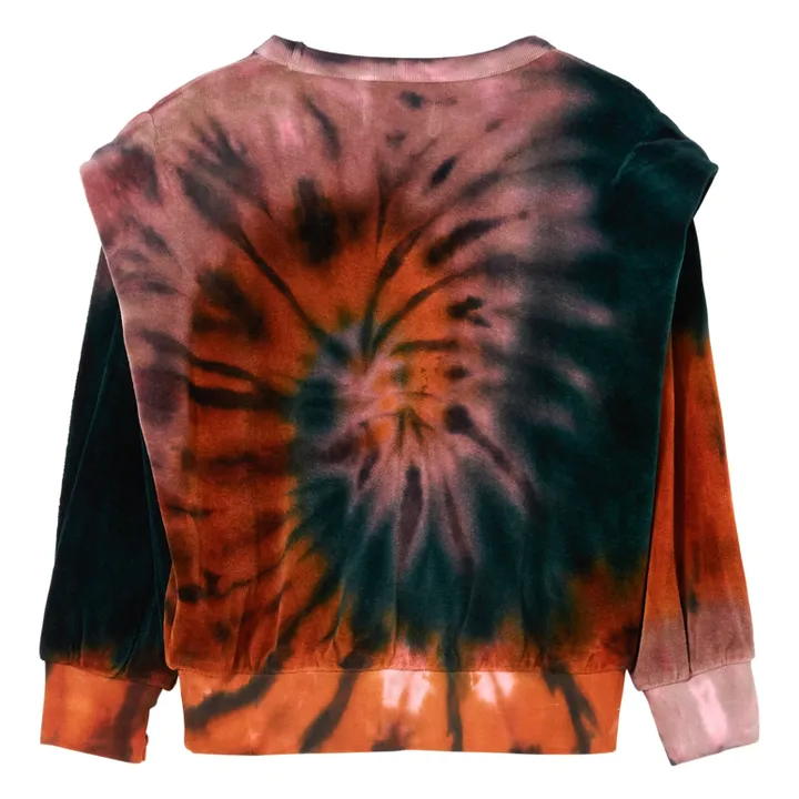 Sweat Velours Tie and Dye Carly | Lilas- Image produit n°3