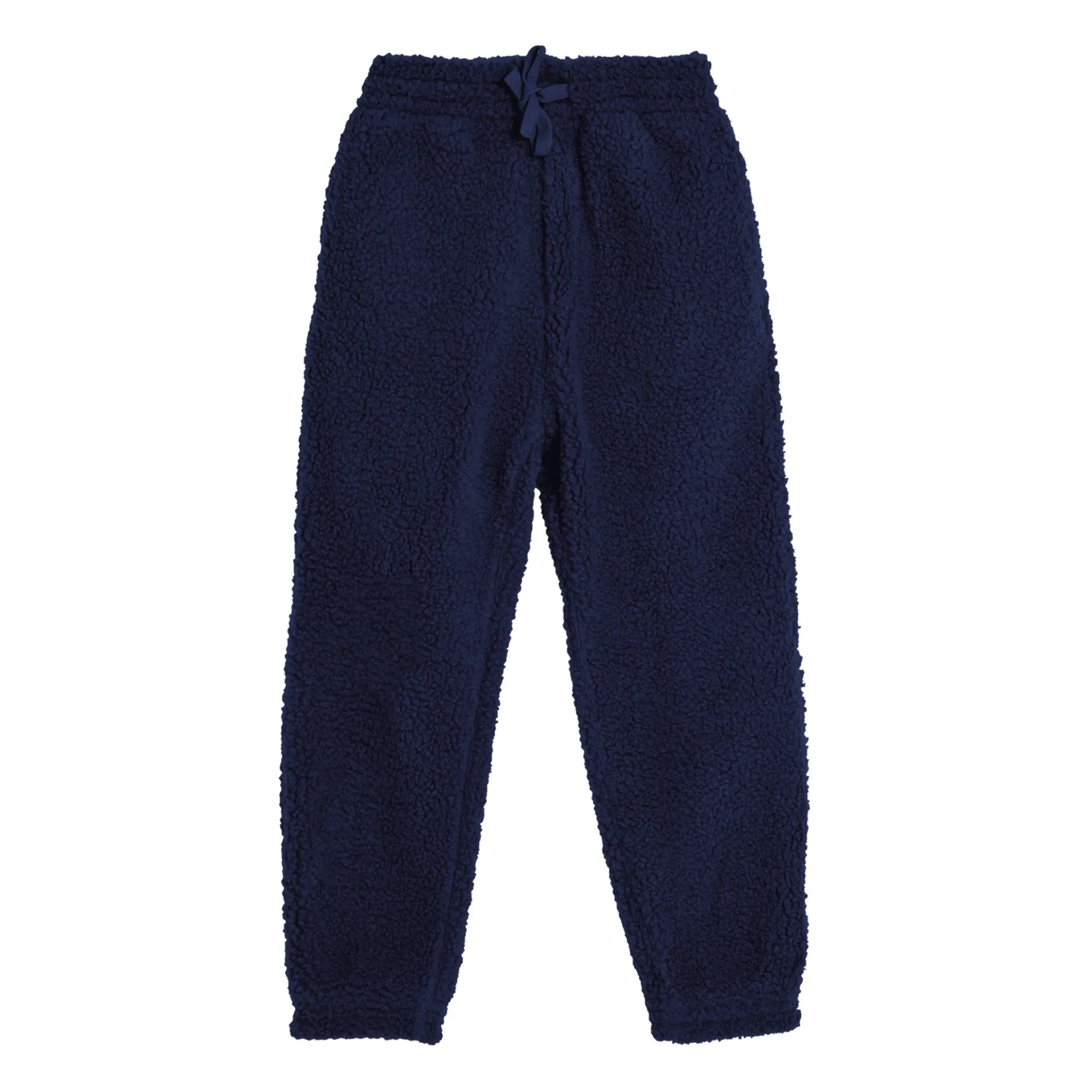 Finger In The Nose Unisex Navy Blue Connie Sherpa Joggers