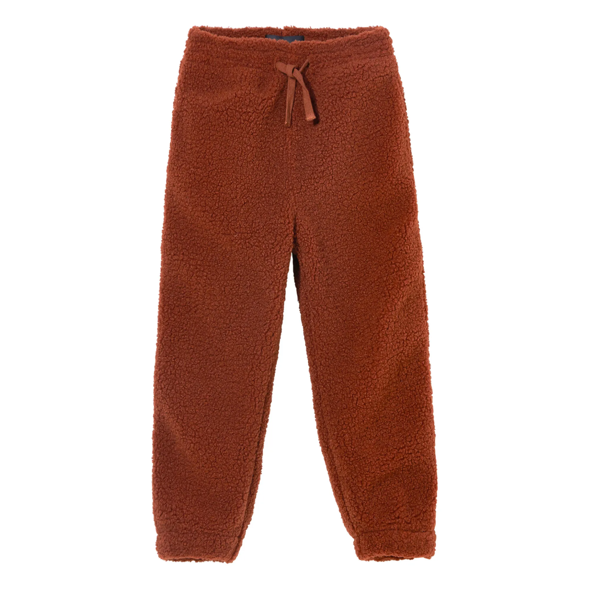Finger In The Nose Unisex Brick Red Connie Sherpa Joggers