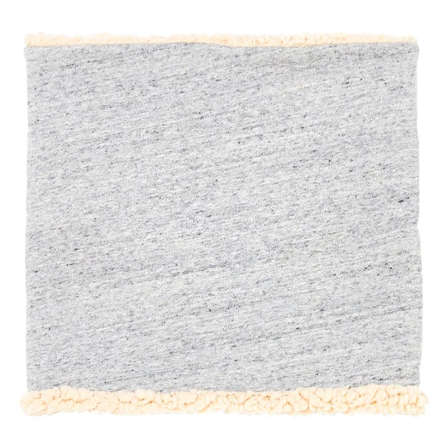 Echarpe Tube Fourrée Turtle | Gris clair