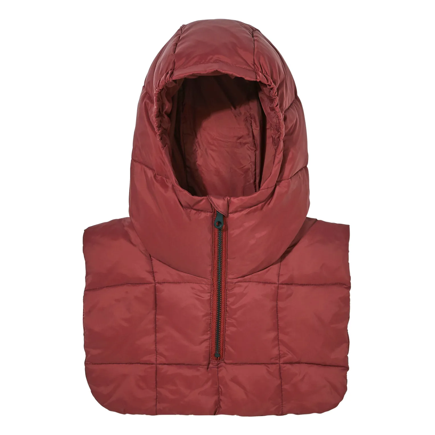 Finger In The Nose Unisex Burgundy Snowshort Hooded Collar