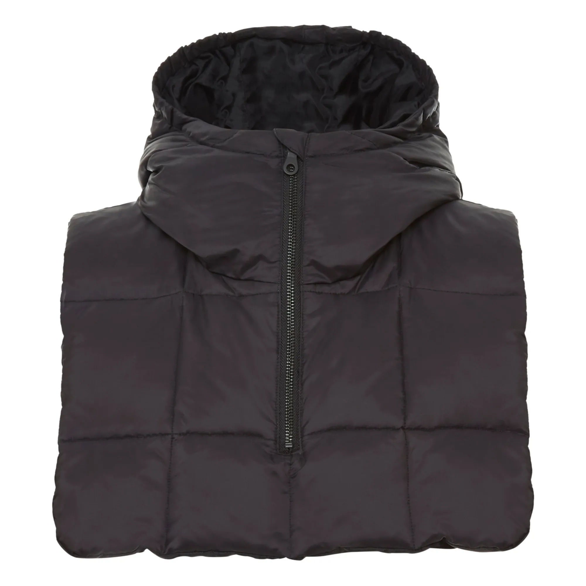 Finger In The Nose Unisex Black Snowshort Hooded Collar