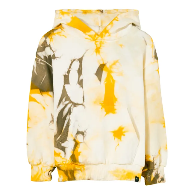 Sudadera con capucha Tie and Dye Horst | Amarillo
