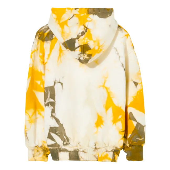 Sudadera con capucha Tie and Dye Horst | Amarillo