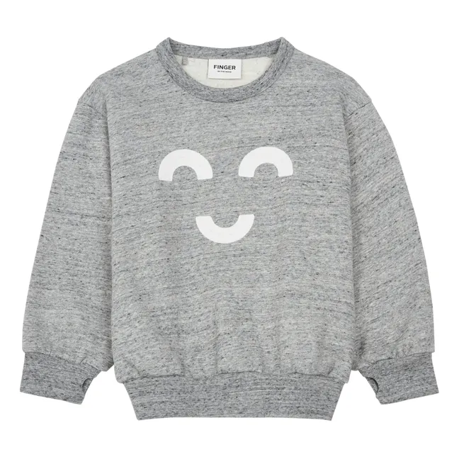 Sweat Macaroni Wind | Gris clair