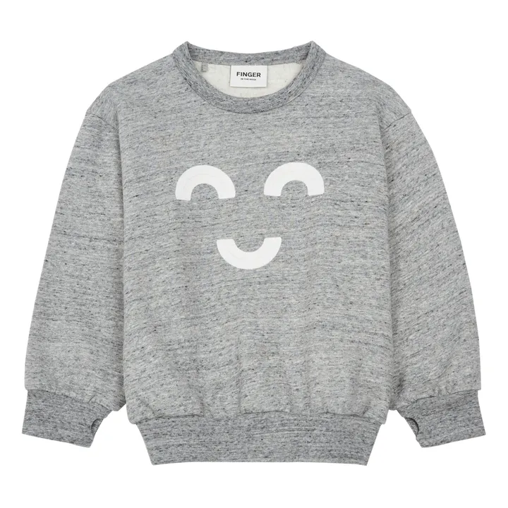 Macaroni Wind Sweatshirt | Light grey- Product image n°0