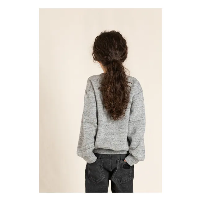 Sweat Macaroni Wind | Gris clair