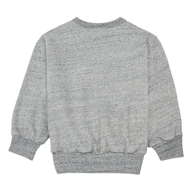 Sweat Macaroni Wind | Gris clair
