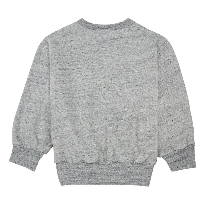 Sweat Macaroni Wind | Gris clair- Image produit n°4