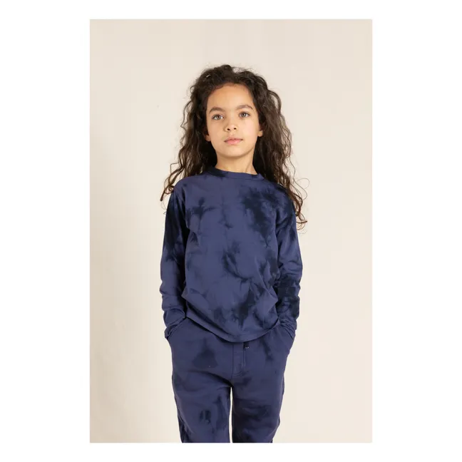 Nico Tie-Dye T-Shirt | Navy blue
