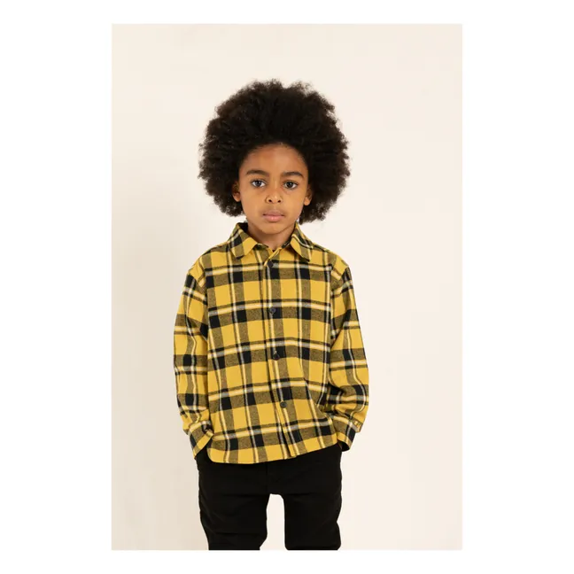 Chemise Carreaux Dunkan | Jaune