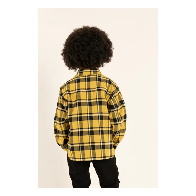 Chemise Carreaux Dunkan | Jaune