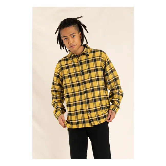 Chemise Carreaux Dunkan | Jaune