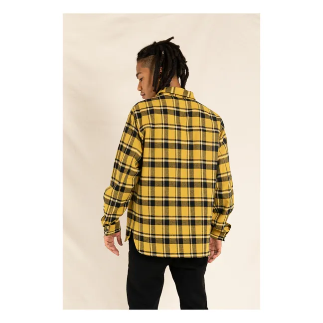 Chemise Carreaux Dunkan | Jaune