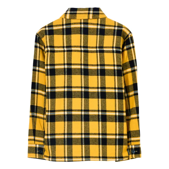 Chemise Carreaux Dunkan | Jaune