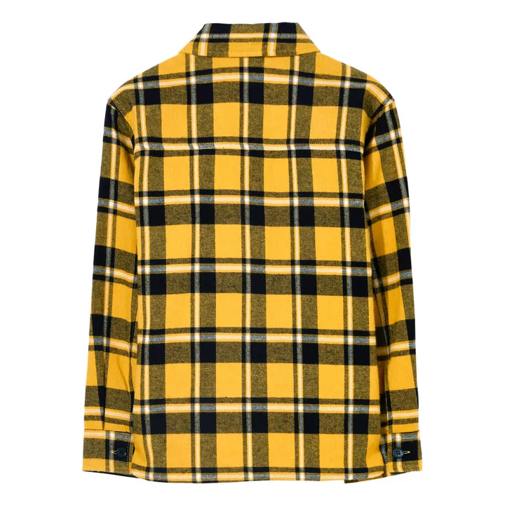 Chemise Carreaux Dunkan | Jaune- Image produit n°5