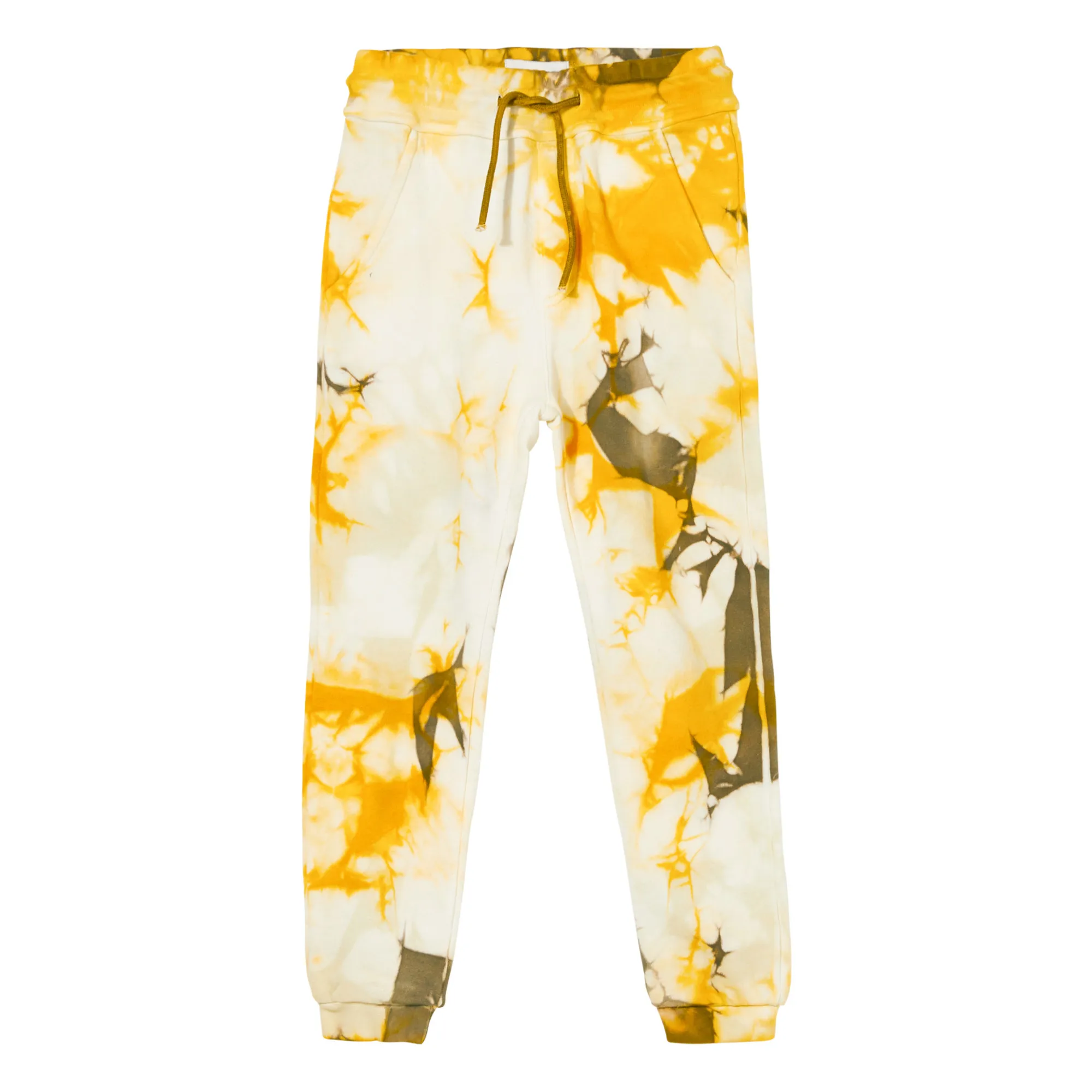Finger In The Nose Unisex Yellow Sprint Tie-Dye Joggers