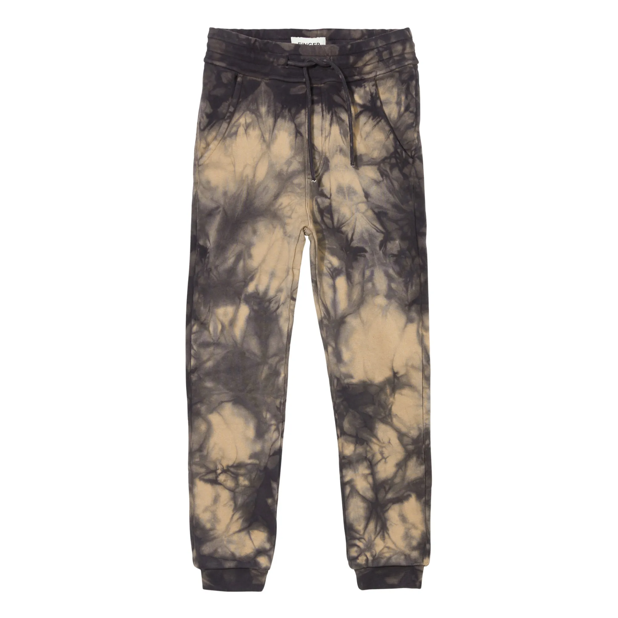 Finger In The Nose Unisex Black Sprint Tie-Dye Joggers