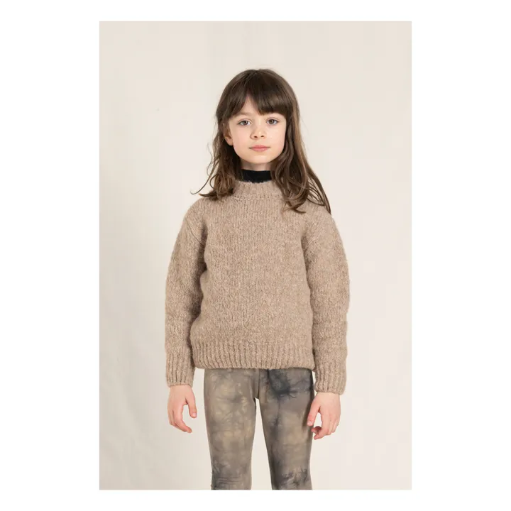 Lona Merino Wool Jumper | Beige- Product image n°1