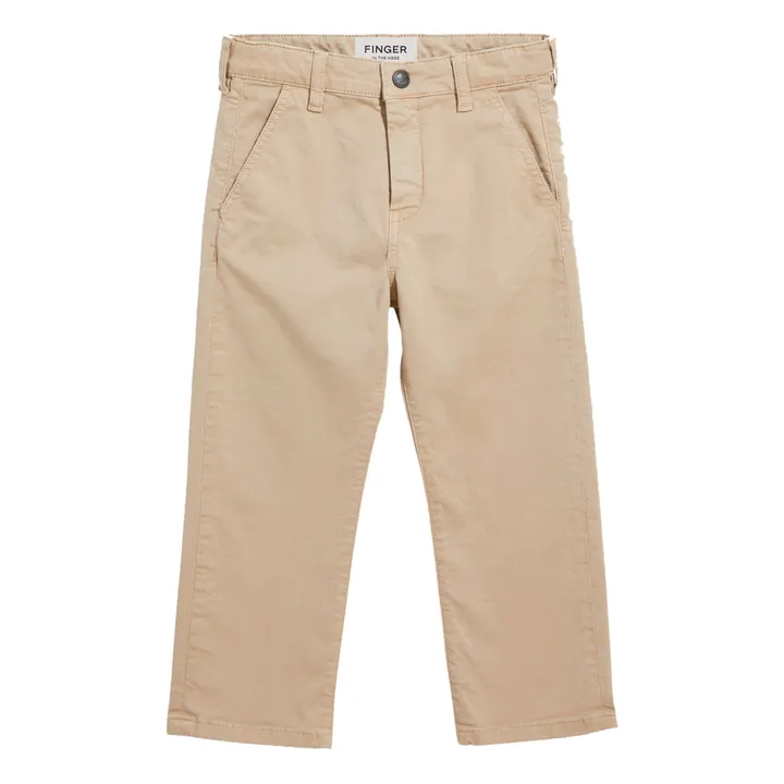 Portman Chino Trousers | Beige- Product image n°0