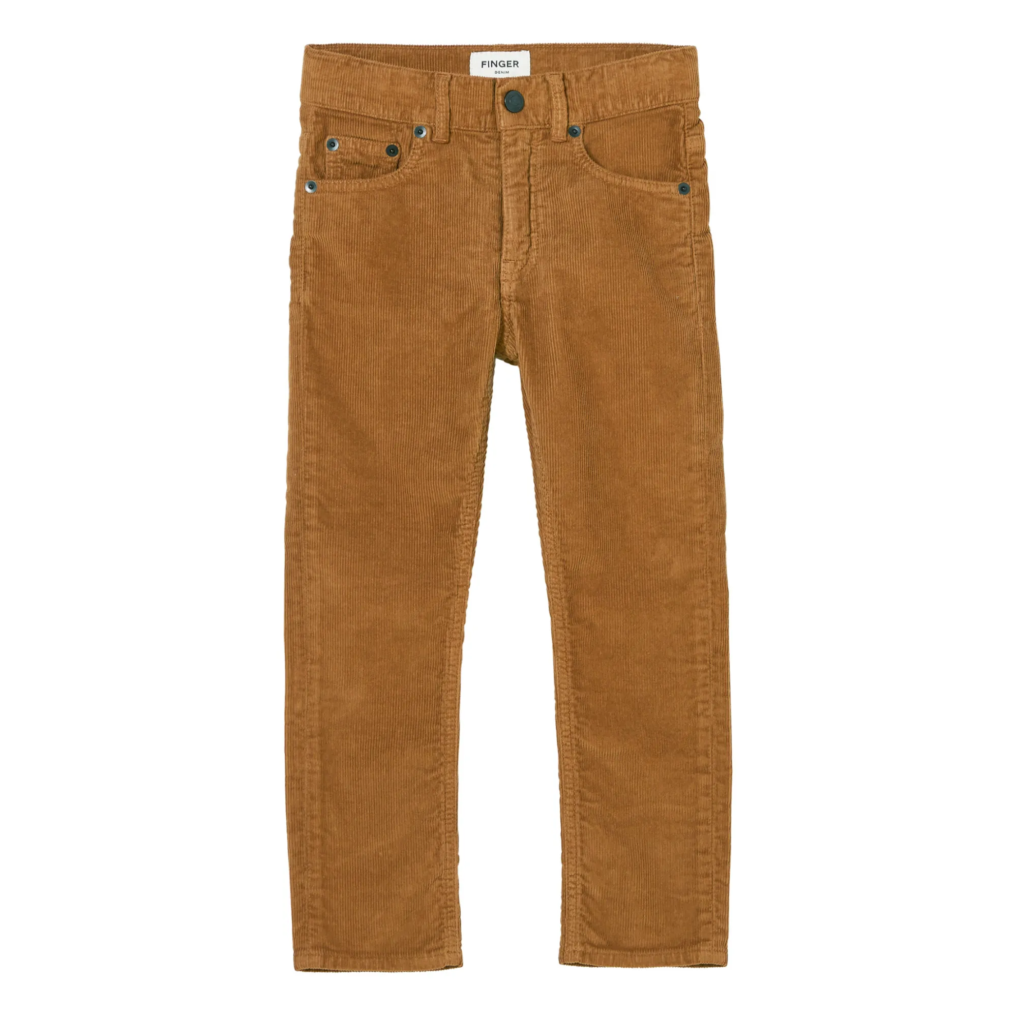 Finger In The Nose Unisex Camel Ewan Skinny Corduroy Jeans