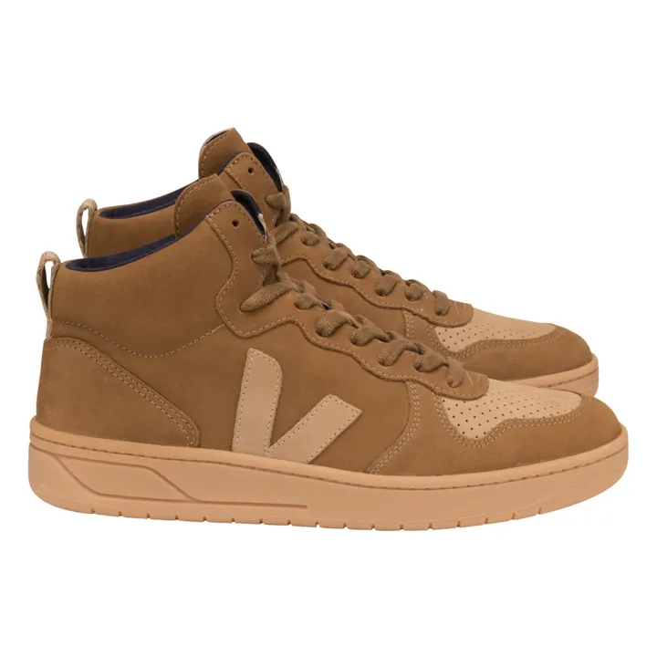 Veja Baskets Montantes Lacets V-15 Nubuck Collection Femme