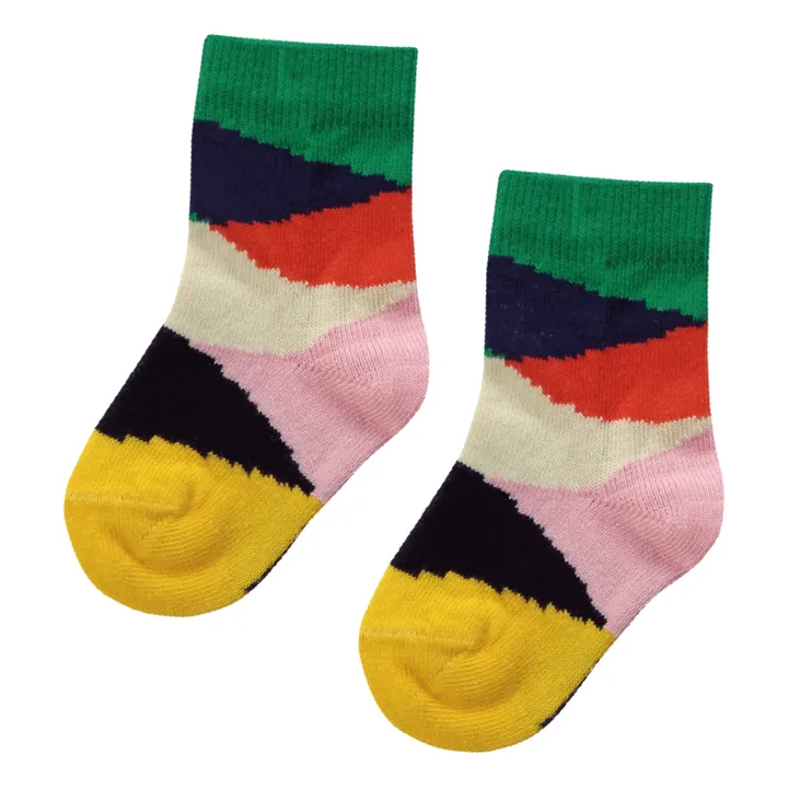 Colour Block Baby Socks | Multicoloured- Product image n°0