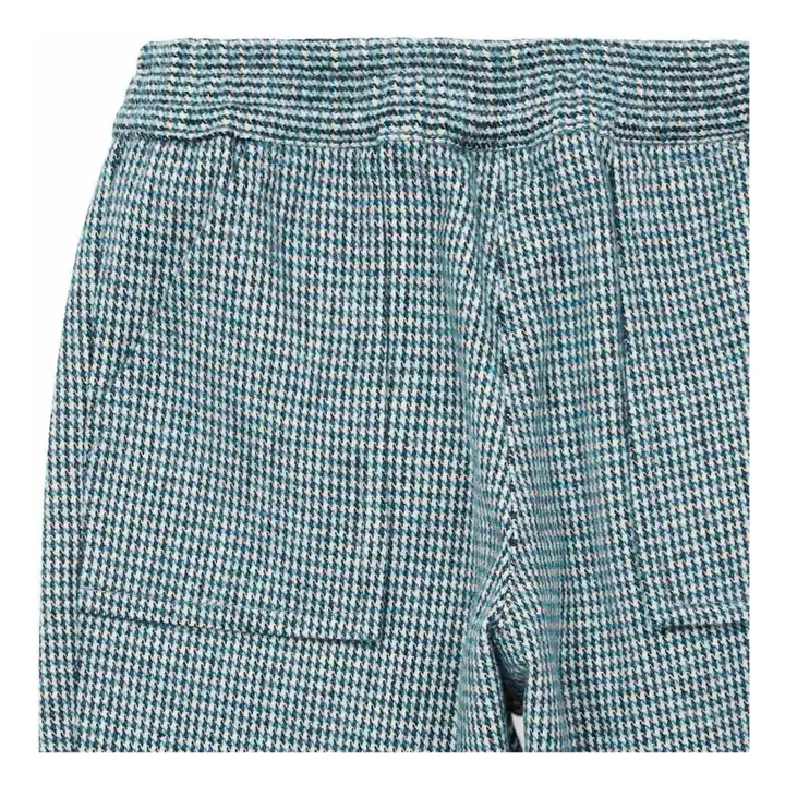 Darius Houndstooth Trousers | Green- Product image n°2