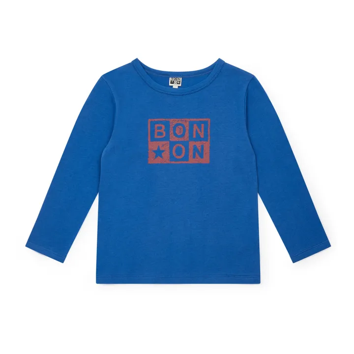 Logoboy Organic Cotton T-shirt | Blue- Product image n°0