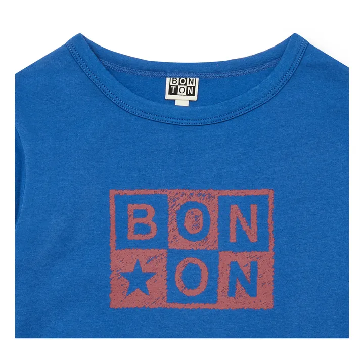 Logoboy Organic Cotton T-shirt | Blue- Product image n°2