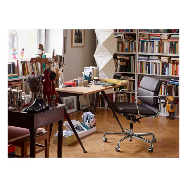 Bürostuhl Soft Pad chair EA 217 Leder | Schwarz