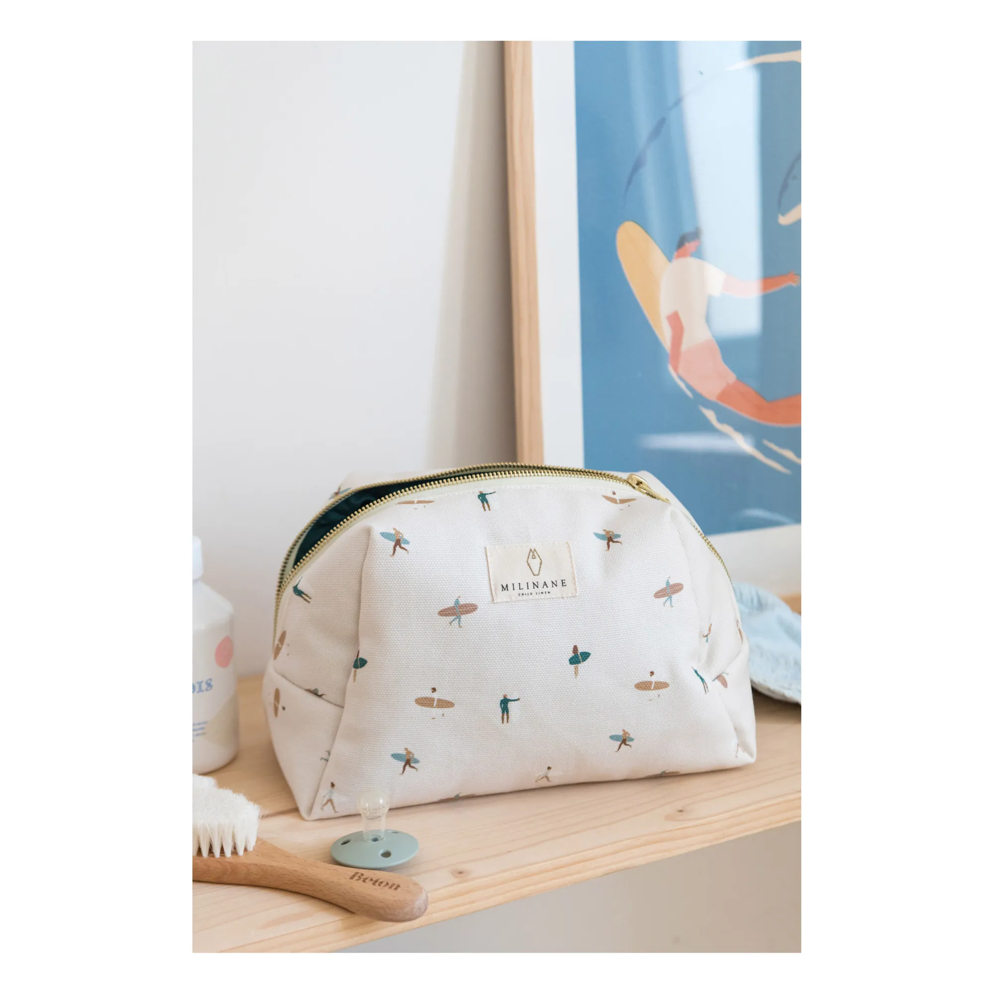 Jade Toiletry Bag | White- Product image n°1