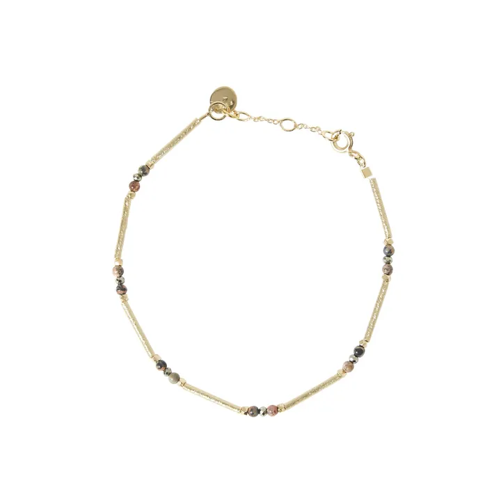 Ella Pyrite Bracelet  | Gold- Product image n°0