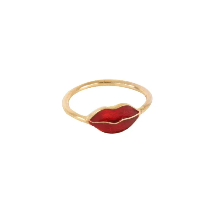 Ring Lips Smile  | Rot- Produktbild Nr. 0