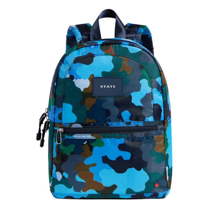 Mini Kane Recycled Backpack | Indigo blue- Product image n°0