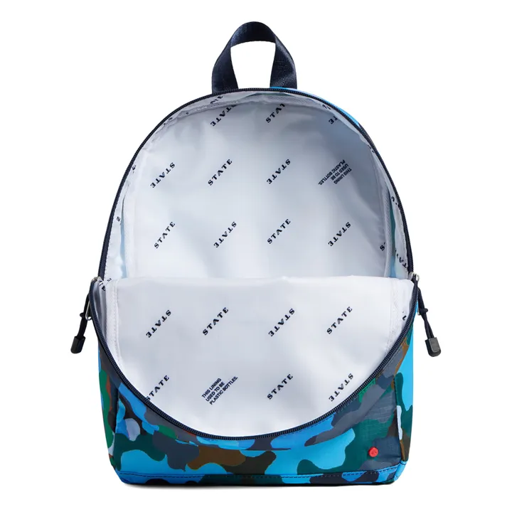 Mini Kane Recycled Backpack | Indigo blue- Product image n°4