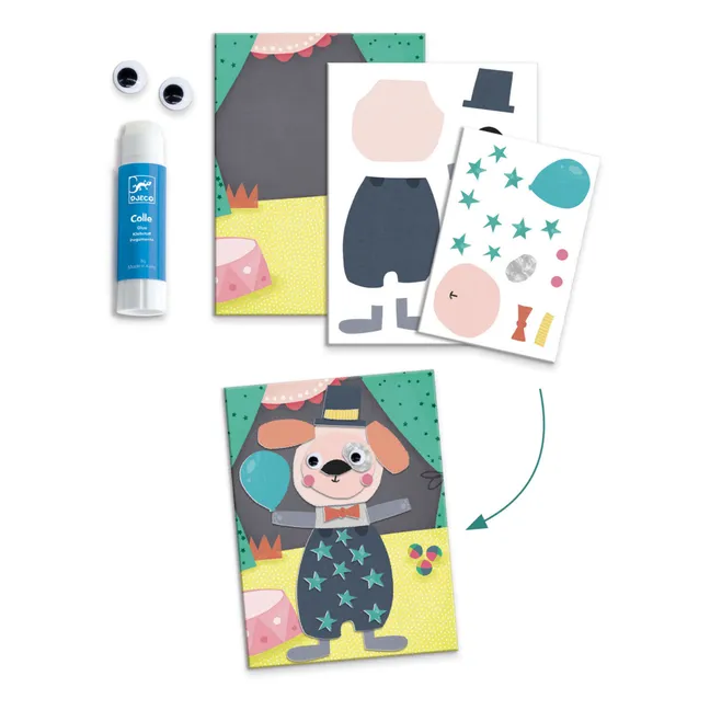 Coffret multi-activités Les animaux et leurs maisons