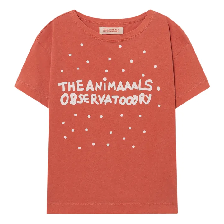Camiseta The Animals Observatory Rooster | Rojo- Imagen del producto n°0