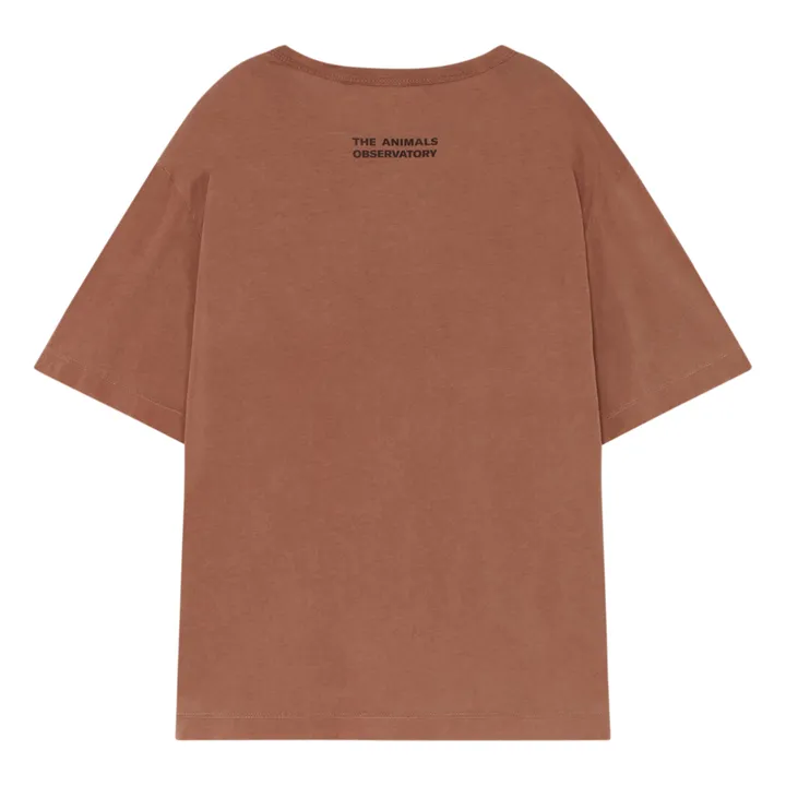 T-Shirt, modello: Oversize Olympia Rooster | Ruggine- Immagine del prodotto n°1