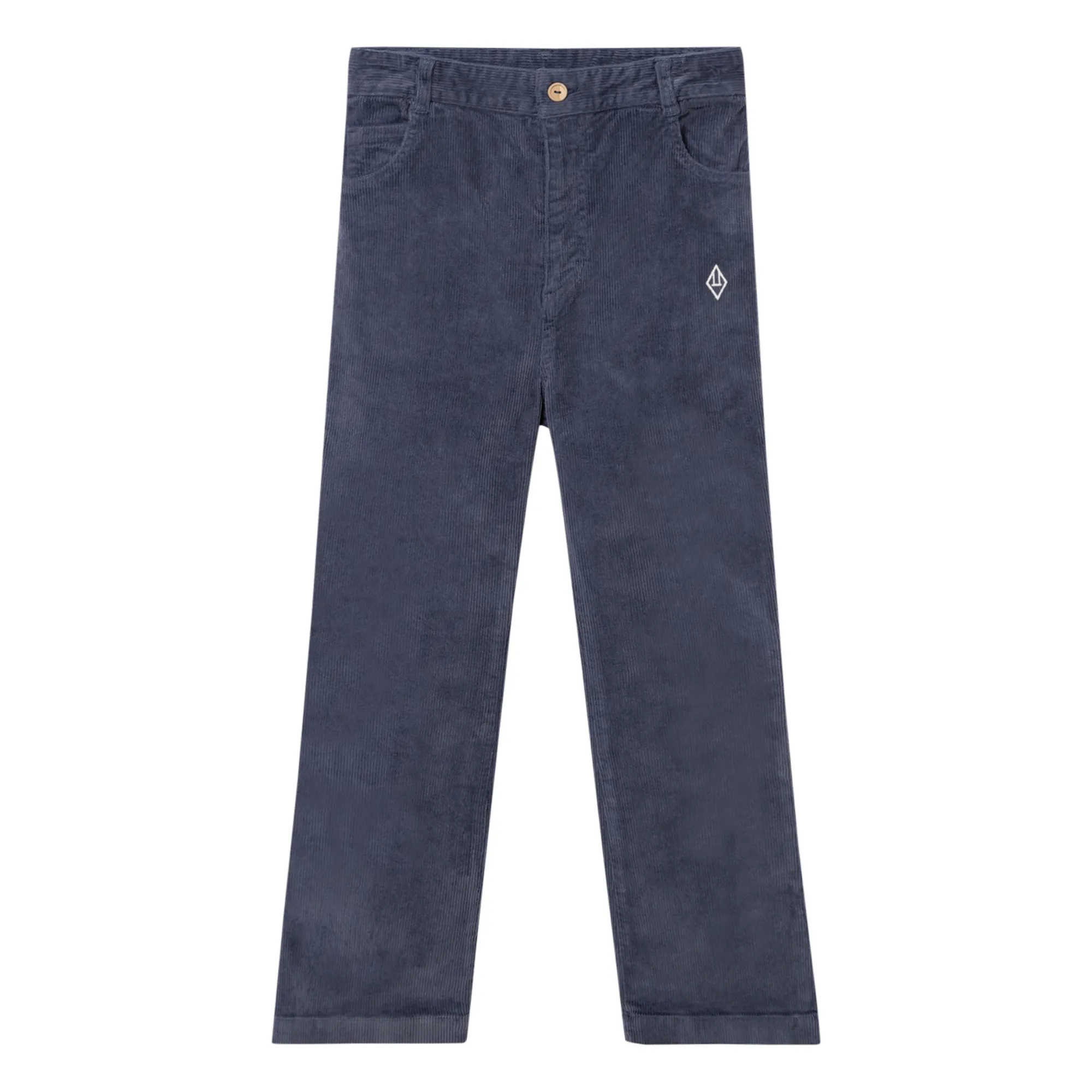 The Animals Observatory Navy Blue Porcupine Corduroy Trousers