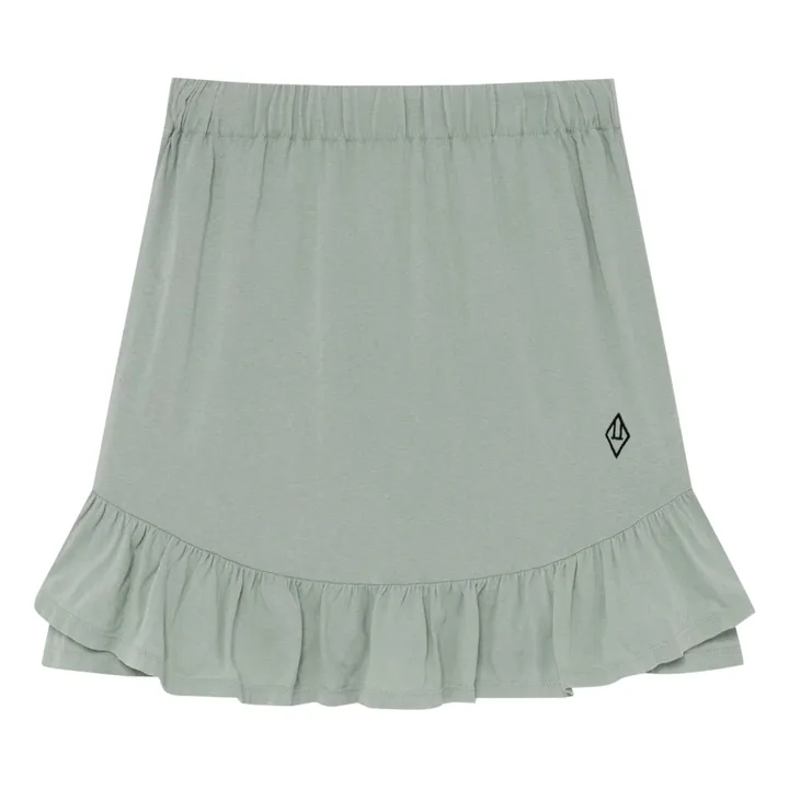Slug Jersey Skirt | Sage- Product image n°0