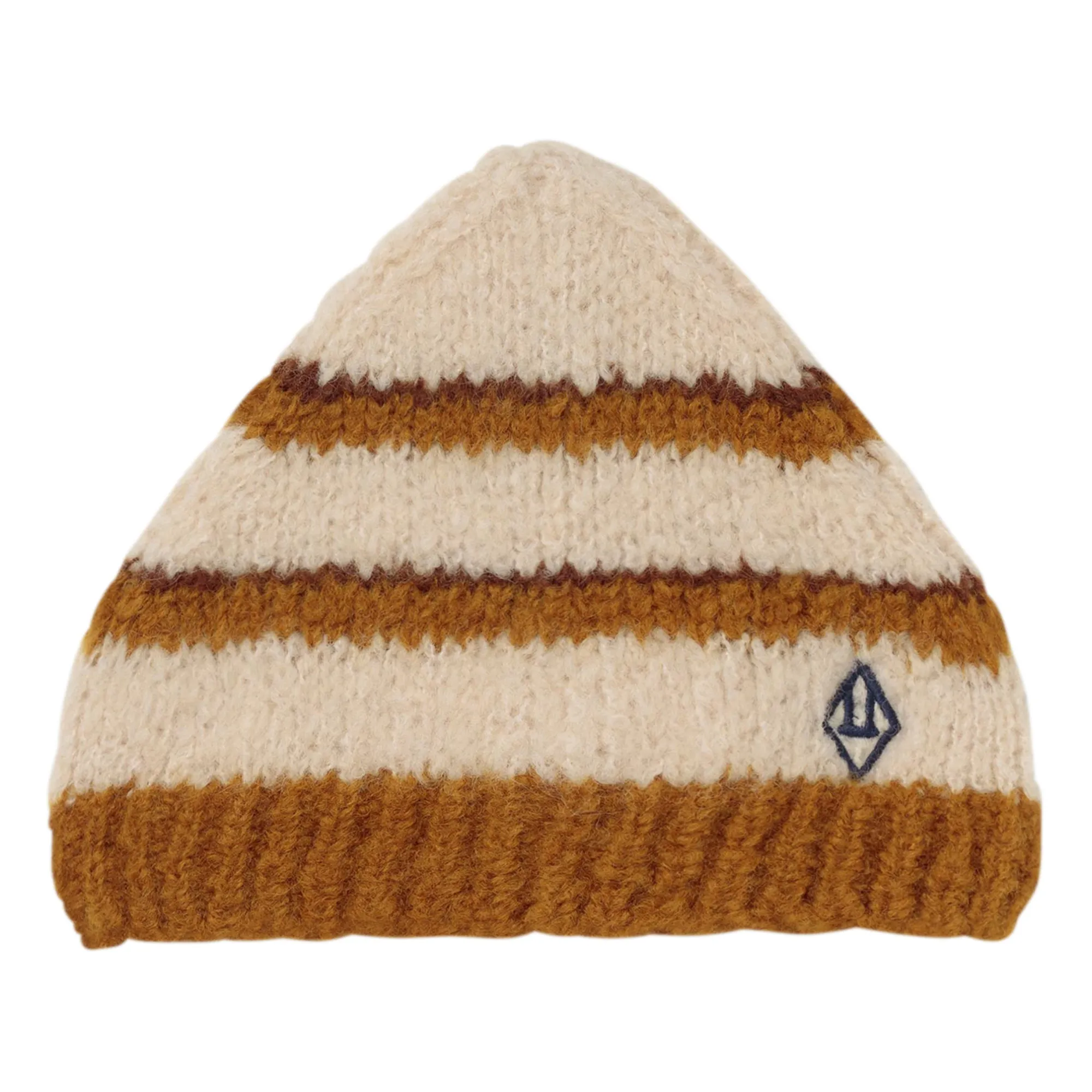 The Animals Observatory Camel Pony Stripe Woollen Beanie