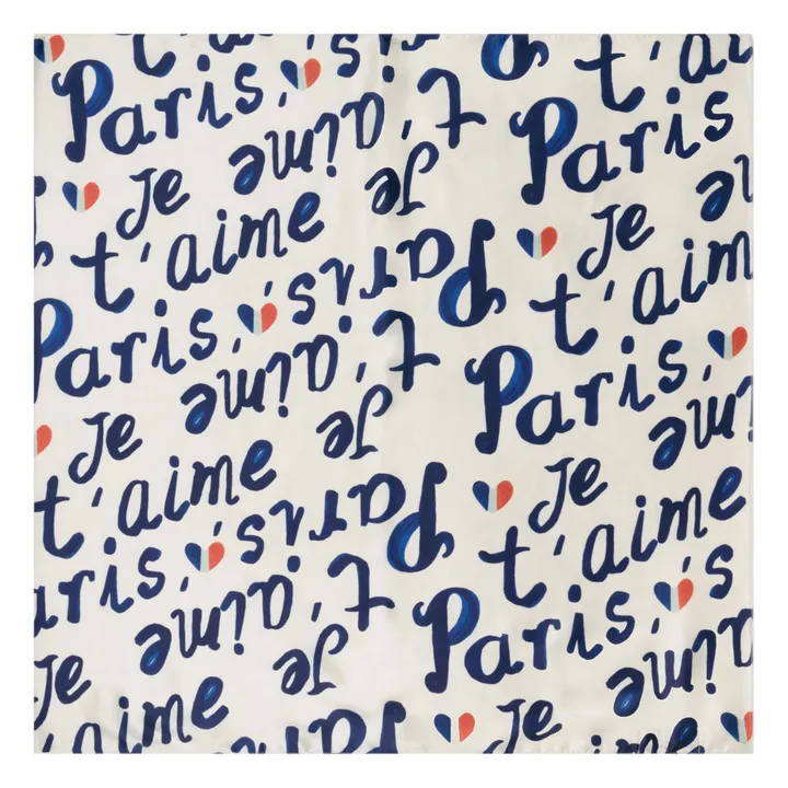 Paris Ray Scarf | Ecru- Product image n°0