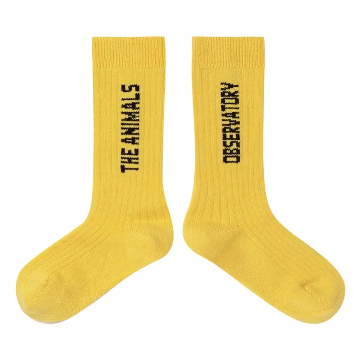 Worm Socks | Yellow- Product image n°0