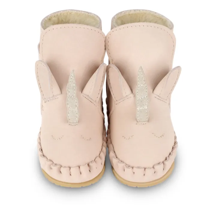 Kapi Special Unicorn Fur-Lined Booties | Pink- Product image n°2